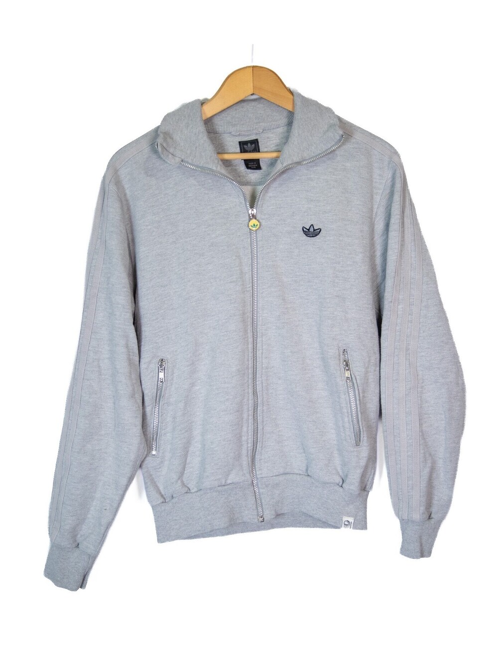 Adidas Stan Smith Tracksuit Jacket Track Top Retro RARE - Double Gray - Mens M